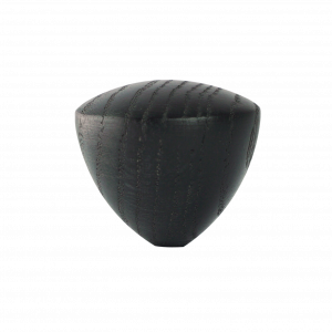 Standard Knob, 100% natural oak wood, lacquered black, ø44mm / 3215