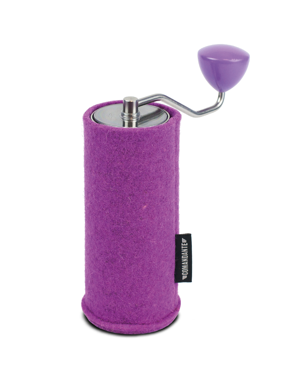 COMANDANTE C40 felt sleeve mauve 3298 2