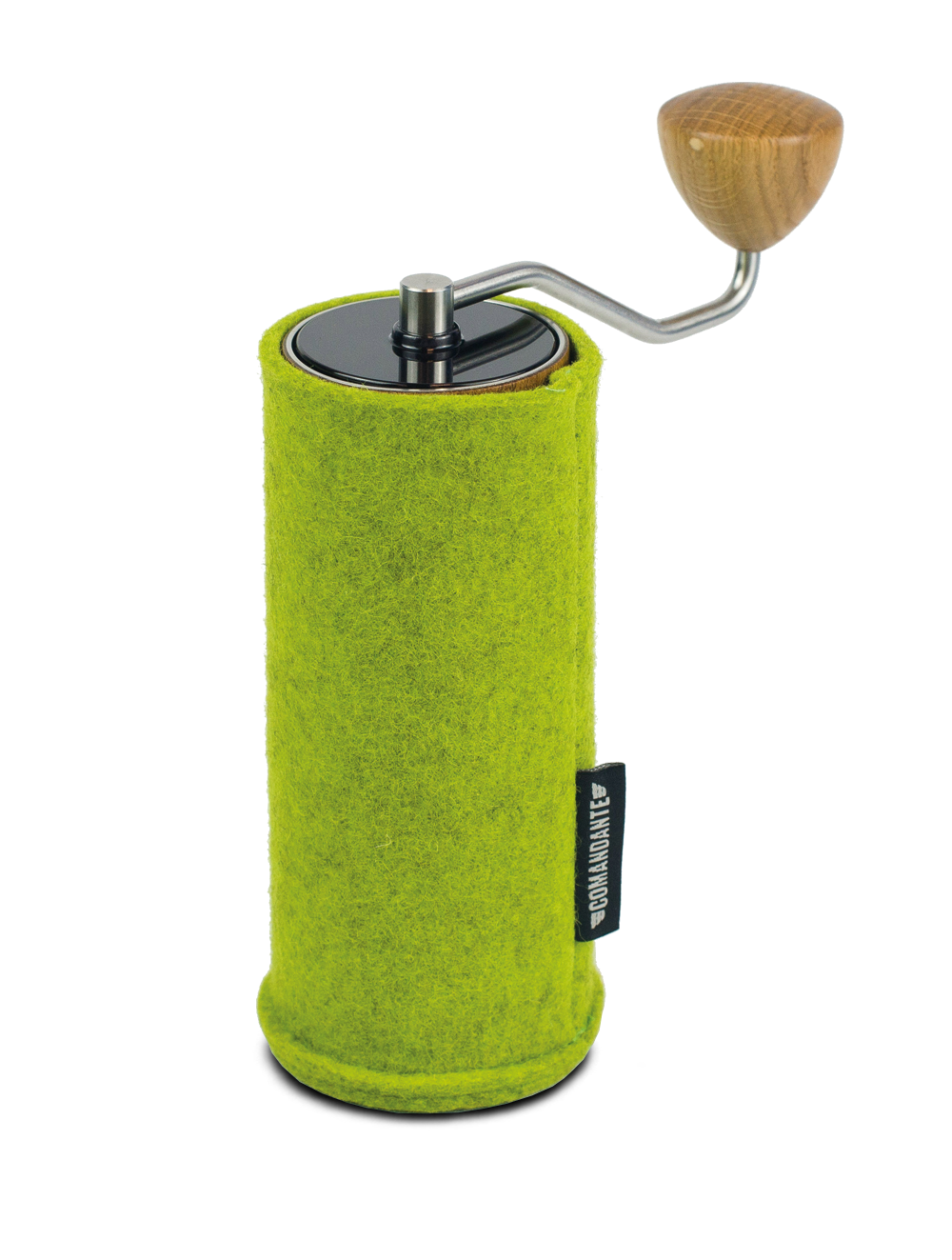 COMANDANTE C40 felt sleeve pistachio 3299 2
