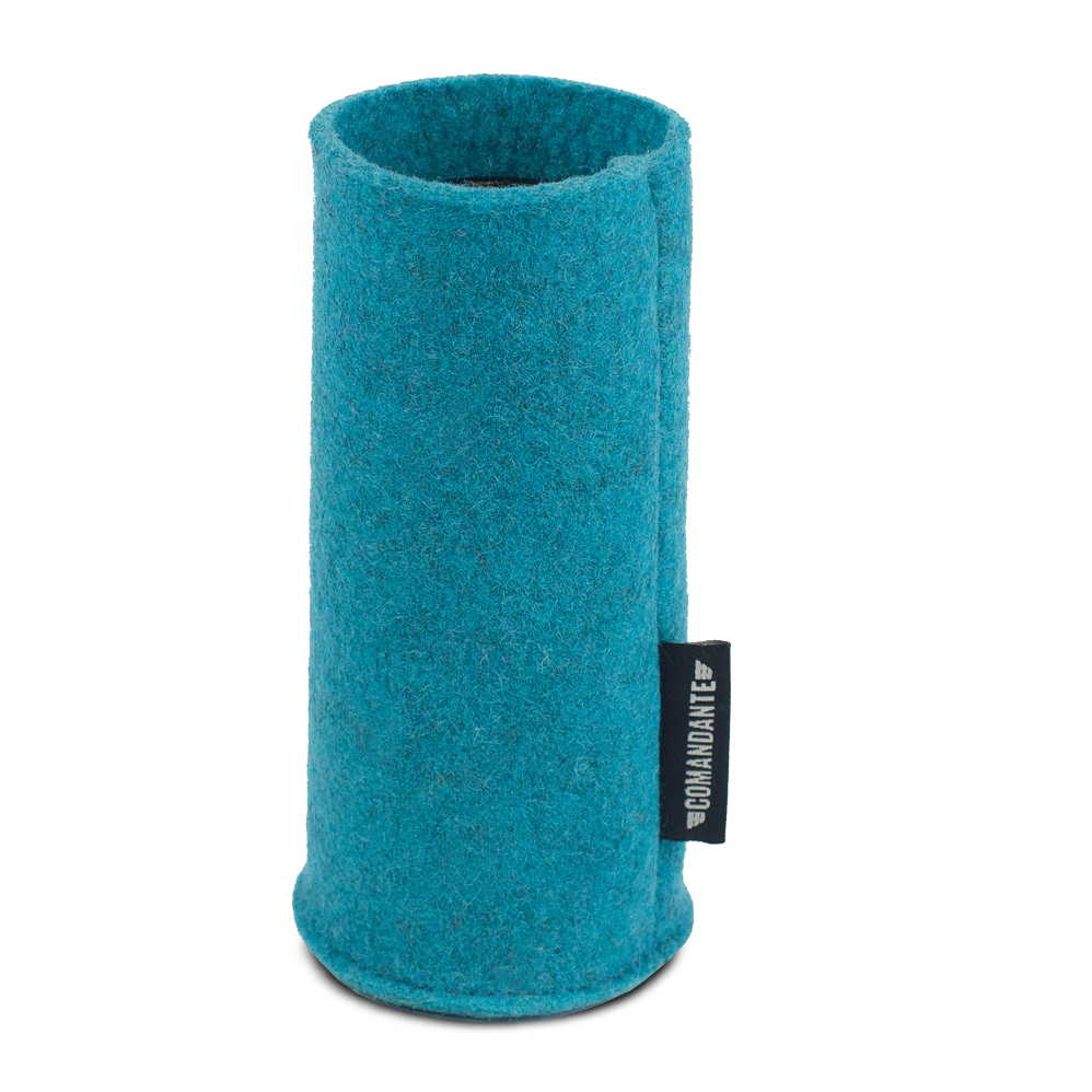 COMANDANTE C40 felt sleeve lagoon 3297 1