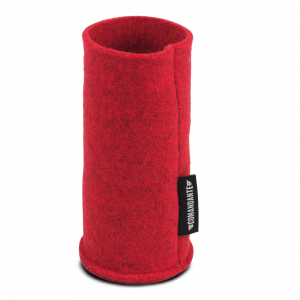 COMANDANTE C40 felt sleeve tomato 3301 1