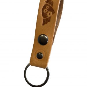 Comandante keyring, leather / 3233