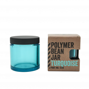 Comandante Polymer Bean Jar, Turquoise + Lid / 3493