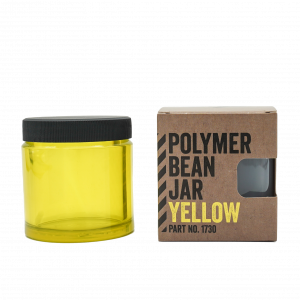 Comandante Polymer Bean Jar, Yellow + Lid / 3546