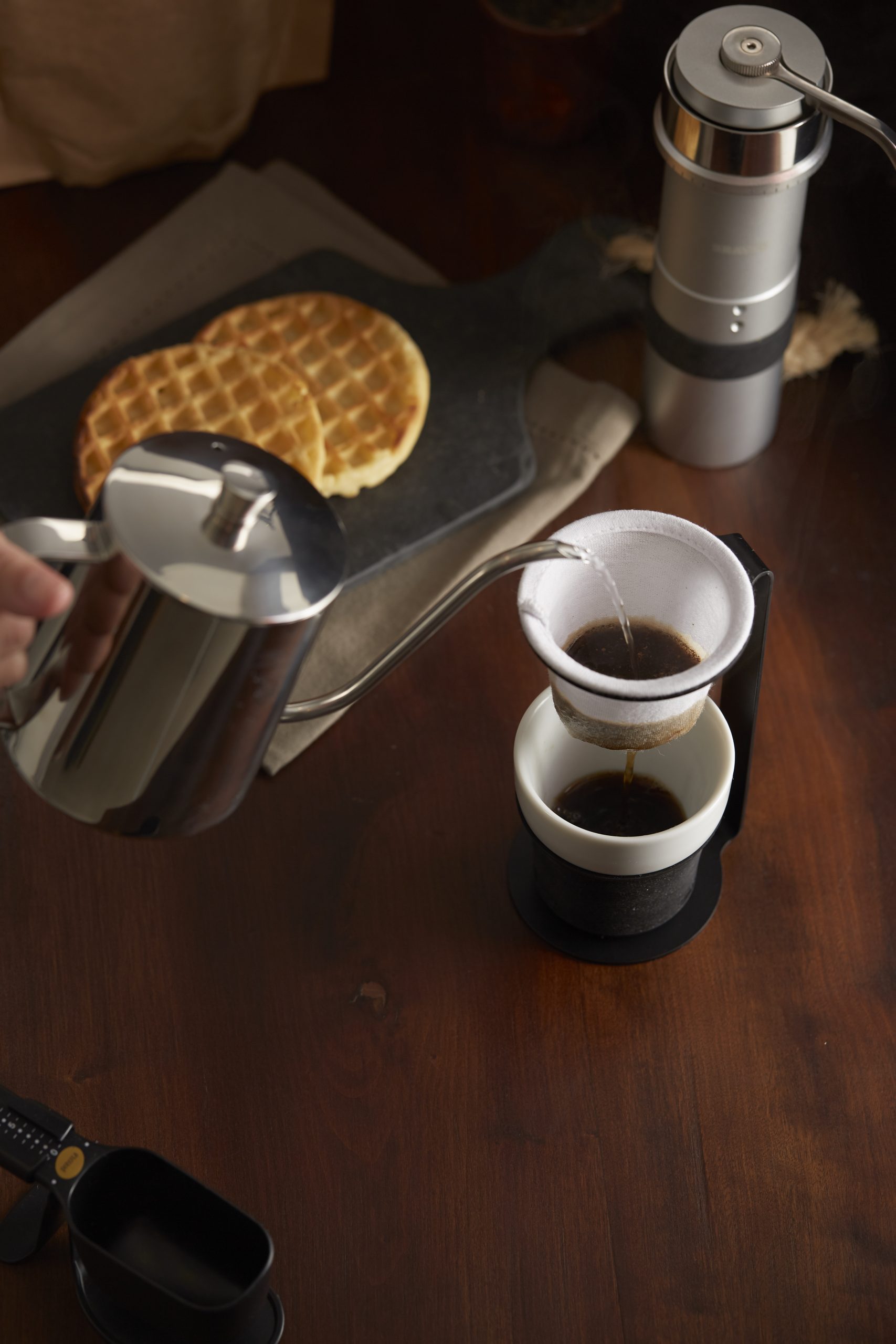 PRESSCA MINI COFFEE STRAINER WITH CLOTH FILTER