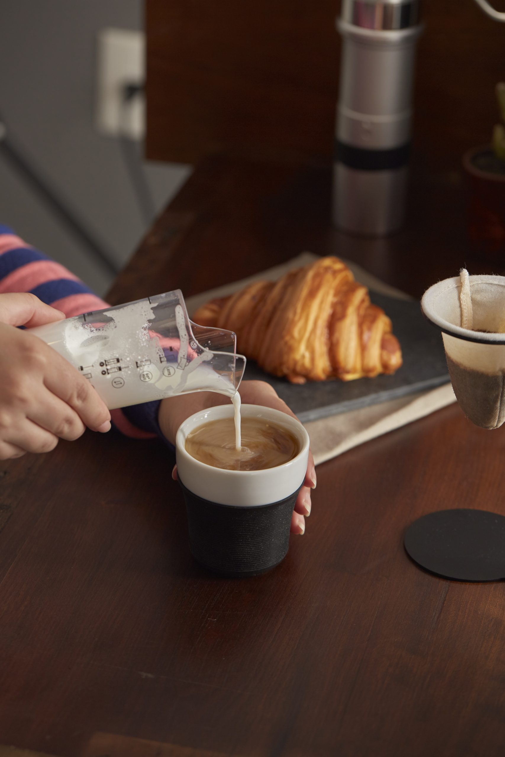 PRESSCA MINI COFFEE STRAINER WITH CLOTH FILTER