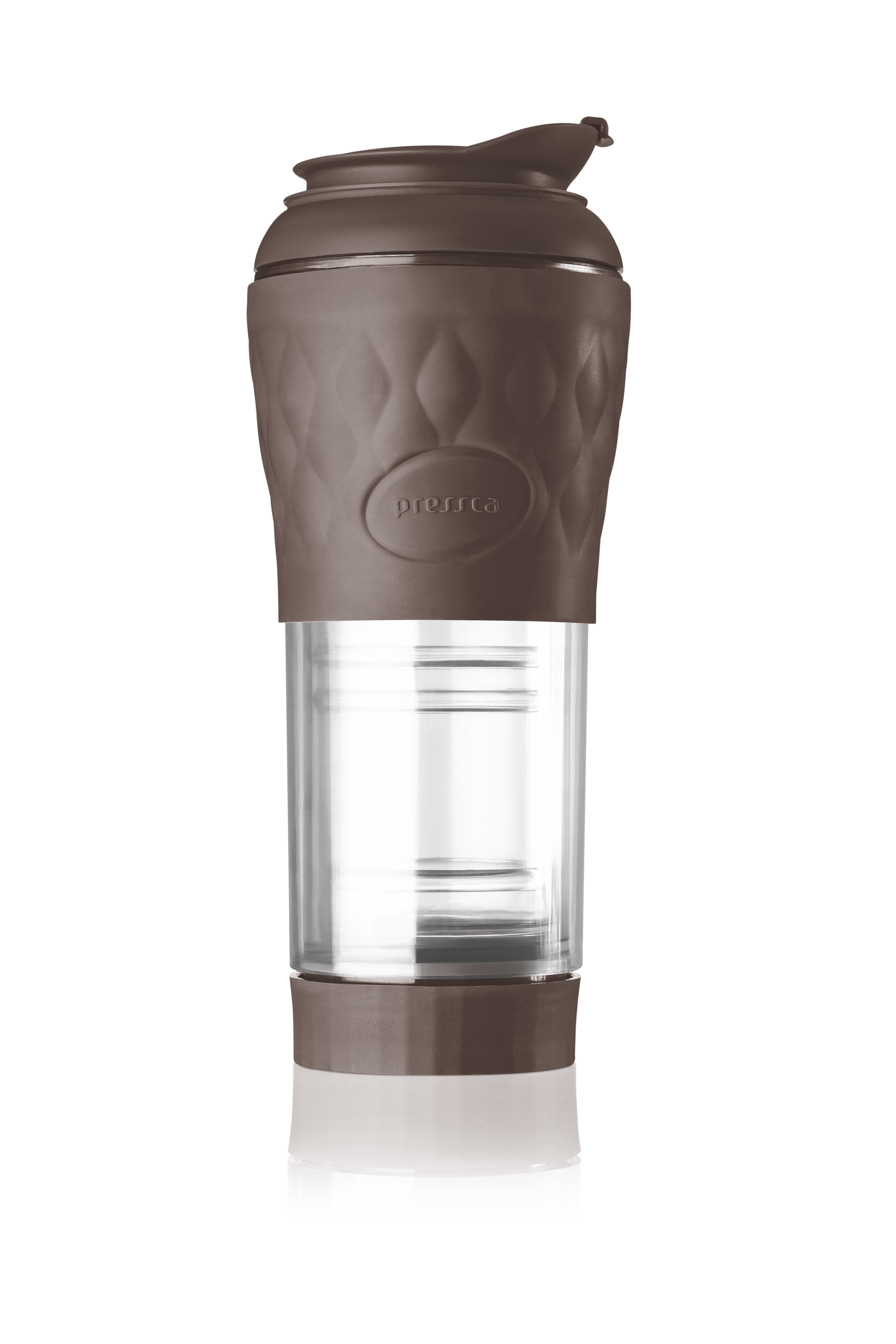 PORTABLE COFFEE MAKER - BROWN (BPA FREE)