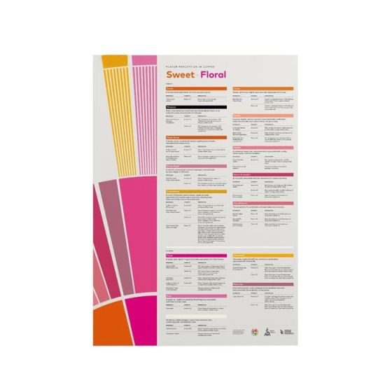 Perception Sweet Floral Poster - SCA - Tea Coffee Suplies