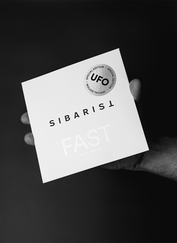 SIBARIST - FAST UFO SPECIALTY COFFEE FILTERS (25 Units) - Imagen 5